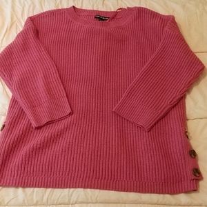 NWT Pink knit sweater